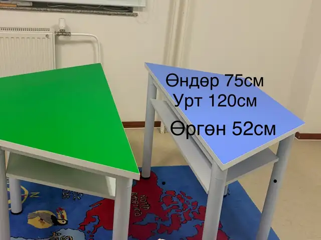 Өнгө өнгийн 6 ширхэг ширээ, Улаанбаатар — Баянзүрх — Их Монгол хороолол