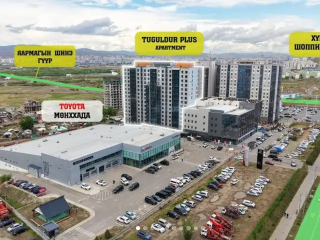 Худ яармаг hvnnv mall төгөлдөр плас апартмент 3 өрөө 59.39м2 байр, Улаанбаатар — Хан-Уул — Яармаг