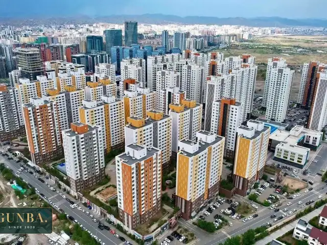 Хүннү 2222 2-р ээлж 3 өрөө 69.93мкв бүрэн тавилгатай 14 давхарт, Улаанбаатар — Хан-Уул — Хүннү