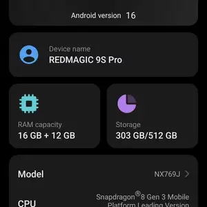 Redmagic 9s pro 16/512gb, Улаанбаатар — Сүхбаатар — 9-р хороо