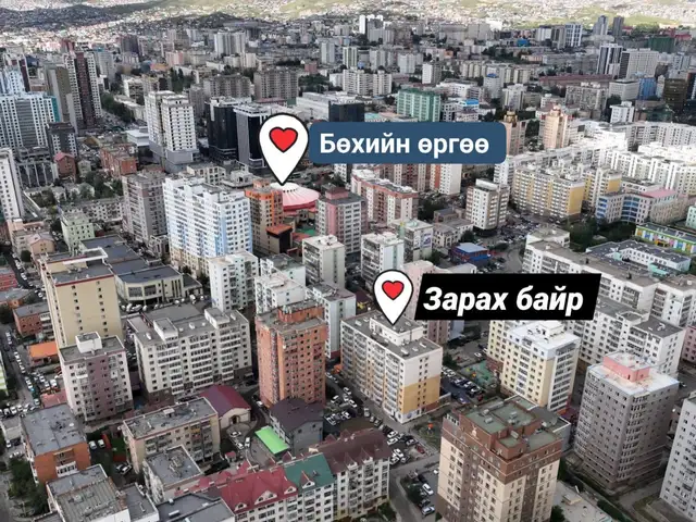 Бөхийн өргөөний урд 31р байранд 2 өрөө орон сууц 51.83мкв, Улаанбаатар — Баянзүрх — Бөхийн Өргөө