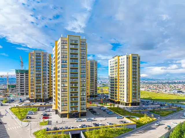 Active garden хотхонд 55,59м² 2 өрөө, Улаанбаатар — Хан-Уул — Нисэх