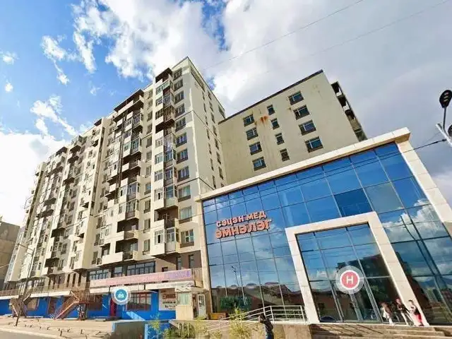 БГД Өргөөгийн урд Нарлаг таунд 55мк 2 өрөө, Улаанбаатар — Баянгол — 4-р хороолол