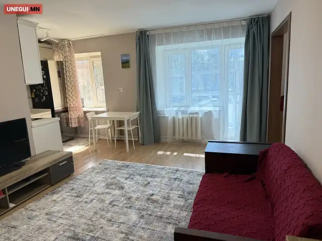 23-р сургуулийн зүүн талд 2 өрөө бүрэн тавилгатай 45m2, Улаанбаатар — Чингэлтэй — 1-р хороо