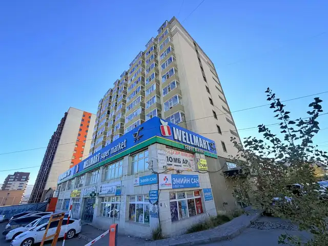 Бзд, 16-р хороолол wellmart-тай байр 33мкв 1 өрөө, Улаанбаатар — Баянзүрх — 16-р хороолол