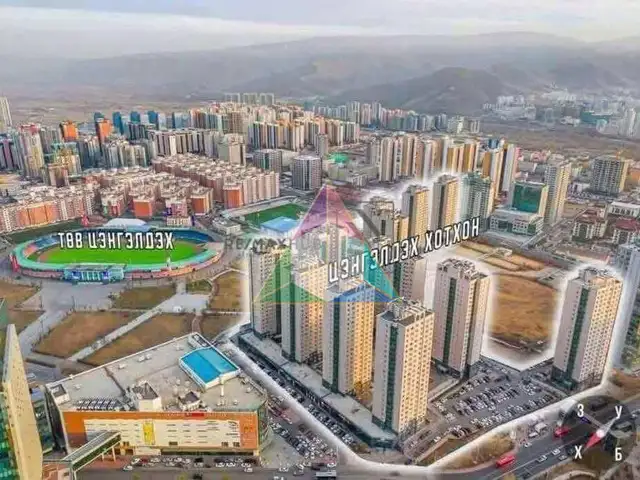 Цэнгэлдэх хотхонд 80мкв 3 өрөө, Улаанбаатар — Хан-Уул — 15-р хороо