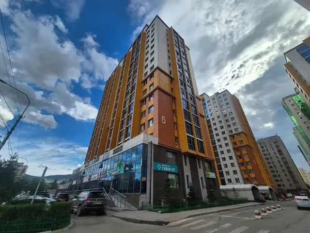 Хан-Уул цогцолбор хотхонд 3 өрөө орон сууц 74m2, Улаанбаатар — Хан-Уул — 19-р хороо