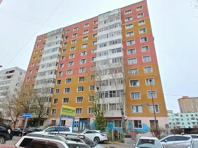 Тэнгис кино театрын ард 3 өрөө байр 98,3m2, Улаанбаатар — Чингэлтэй — 6-р хороо