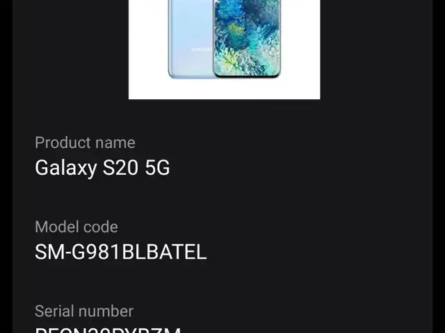 Samsung S20, Улаанбаатар — Хан-Уул — 11-р хороо