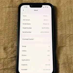 Apple iPhone 13, 128 gb, Blue, Улаанбаатар — Баянзүрх — 16-р хороолол