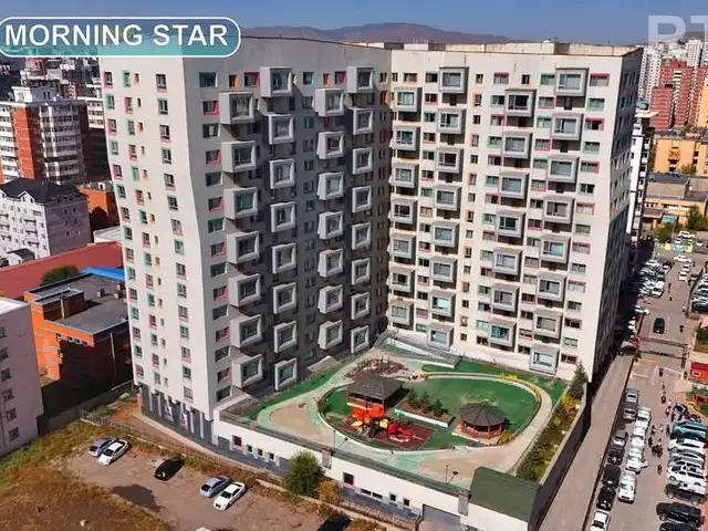 Morning star resident байранд 2 өрөө 48.9мкв орон сууц тавилгатай, Улаанбаатар — Баянзүрх — 14-р хороолол