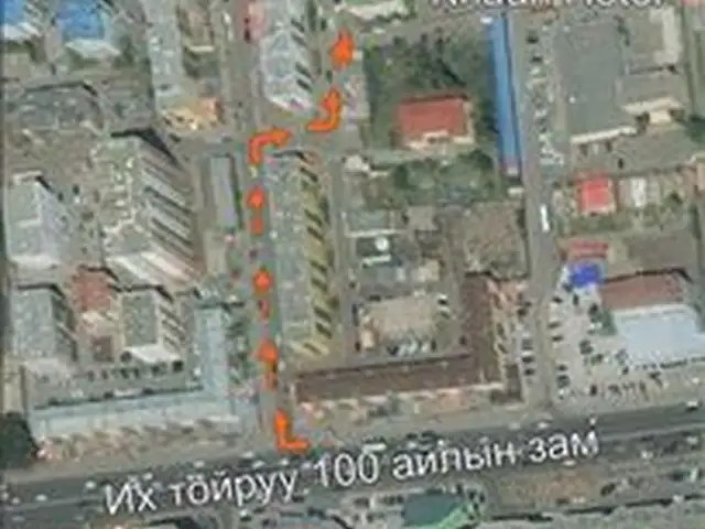 Барилгын гадна фасад, Улаанбаатар — Сүхбаатар — 10-р хороо