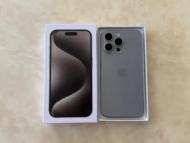 Apple iPhone 15 Pro Max, 256 gb, Natural Titanium, Улаанбаатар — Хан-Уул — King Tower