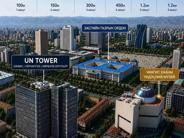 Un tower-т бүх төрлийн талбай, Улаанбаатар — Чингэлтэй — 4-р хороо