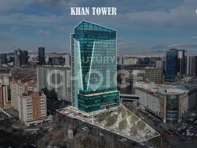 Khan tower -т 88.71 мкв оффис талбай, Улаанбаатар — Хан-Уул — 15-р хороо