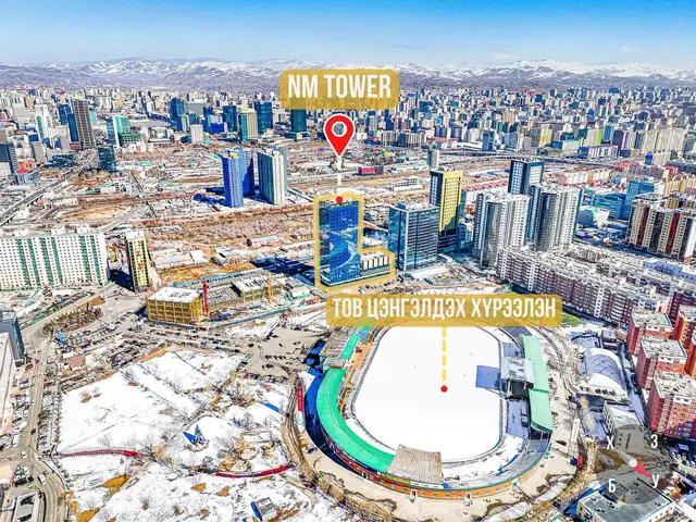 Nm tower оффис 636.26м2, Улаанбаатар — Хан-Уул — 15-р хороо