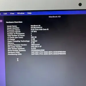 Apple 13.3, Intel Core i5, 8 GB RAM, 256 GB, Улаанбаатар — Баянзүрх — Натур худалдааны төв