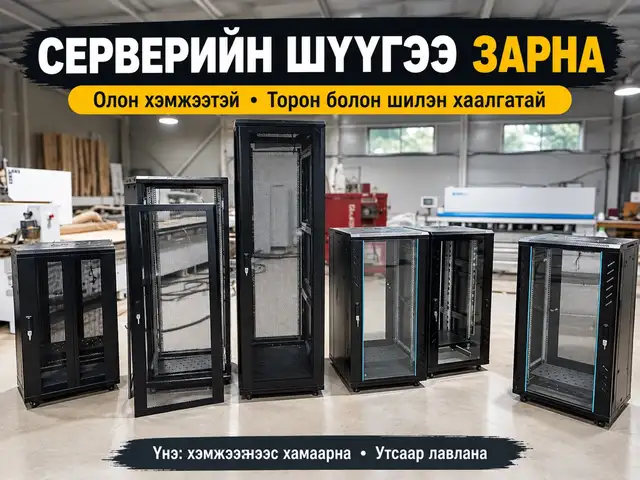 Сервер шүүгээ, Улаанбаатар — Сүхбаатар — 100 айл