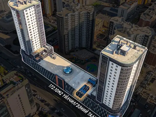 Global mall худалдааны төвд 3 давхрын 172,1мкв үйлчилгээний талбай, Улаанбаатар — Хан-Уул — 15-р хороо
