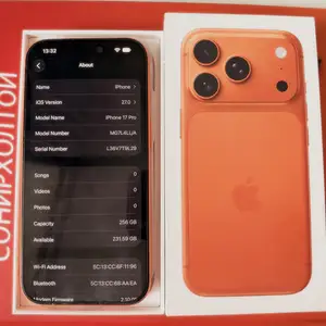 Apple iPhone 17 Pro, 256 gb, Улаанбаатар — Сүхбаатар — 11-р хороо