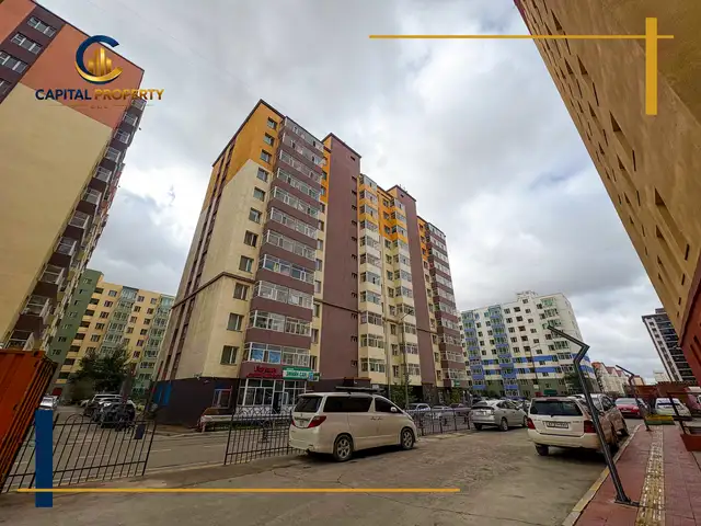 Бзд, өгөөмөр хотхонд 2 өрөө байр 42.44мкв, Улаанбаатар — Баянзүрх — 42-р хороо