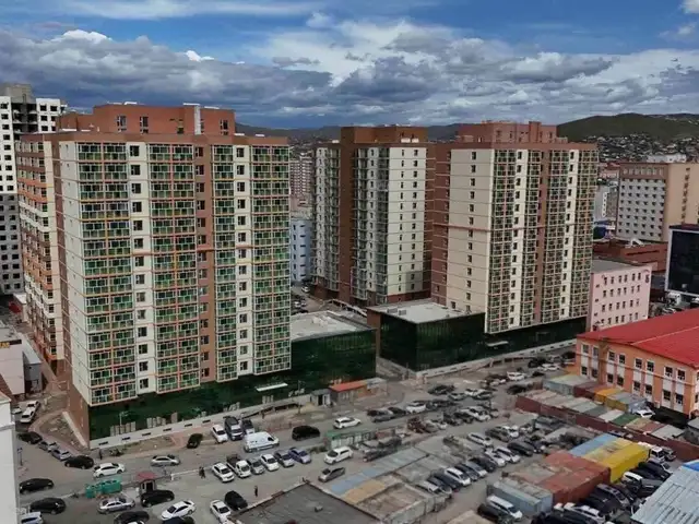 Зуу айл жоби төвийн ард zuu residense 2өрөө байр 56m2, Улаанбаатар — Сүхбаатар — 100 айл