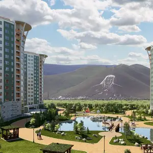 Ривер гарден 2 хотхонд 214м2 5 өрөө, Улаанбаатар — Хан-Уул — River Garden