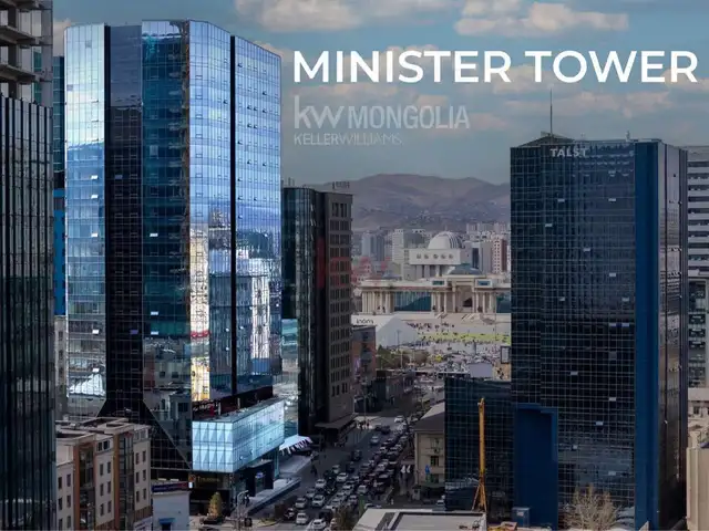 Minister tower-т 96м2 3 өрөө байр, Улаанбаатар — Сүхбаатар — 1-р хороо
