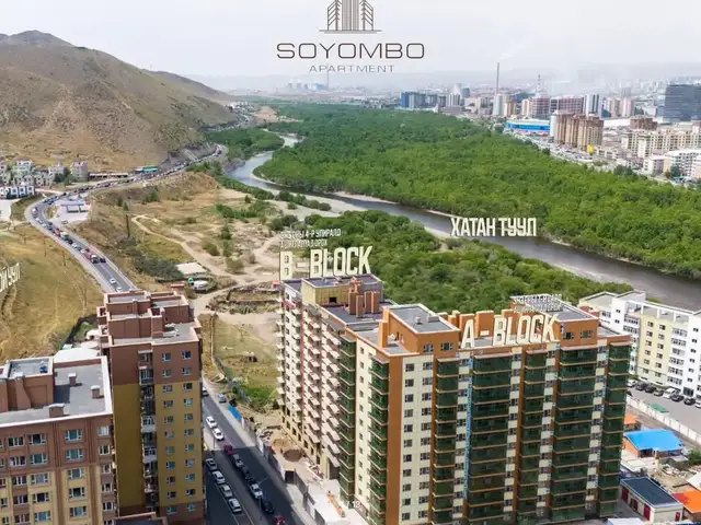 Соёмбо ээл хотхонд 88.4м2 мастертай 3 өрөө, Улаанбаатар — Хан-Уул — 11-р хороо