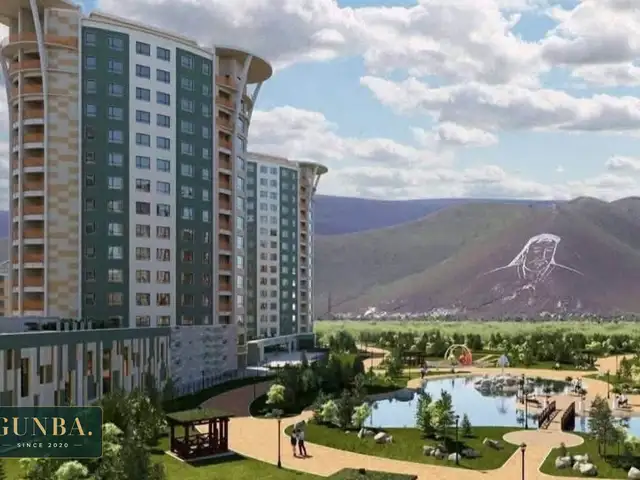 River garden ривер гарден-2 4 өрөө 120мкв 3 өрөө, Улаанбаатар — Хан-Уул — River Garden
