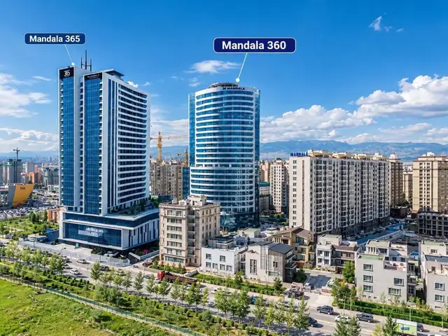 Цэцэрлэгт хүрээлэнгийн хойно mandala 360-т 97мкв 𝟑 өрөө, Улаанбаатар — Баянзүрх — 26-р хороо
