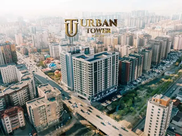 Urban tower-т 96мкв 4 өрөө, Улаанбаатар — Баянзүрх — Натур худалдааны төв