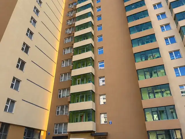 Сбд дөлгөөн нуур өргөө2 43.30мкв 2өрөө орон сууц, Улаанбаатар — Сүхбаатар — 9-р хороо