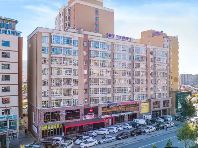 БЗД sky town 1 хотхон 2 өрөө 42мкв, Улаанбаатар — Баянзүрх — Улаанбаатар их сургууль