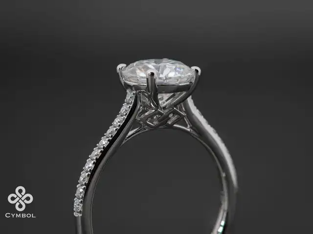 White gold лабораторийн алмазан бөгж, Улаанбаатар — Баянзүрх — Сансар