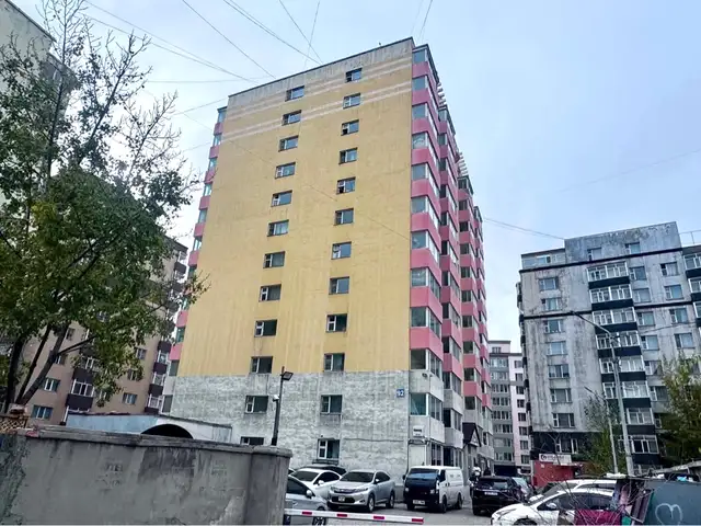 Бзд, 43-р хороо, натурын урд 2 өрөө 43.57мкв, Улаанбаатар — Баянзүрх — Натур худалдааны төв