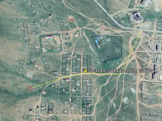 Төв аймагт зуунмод сум жижиг 2 эзэмшлийн 500м2 газар, Төв