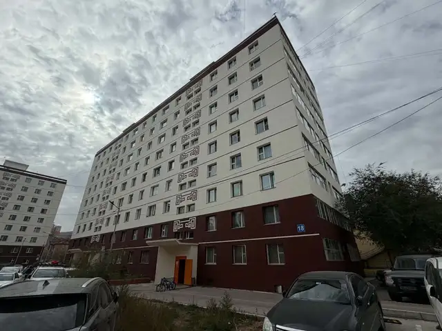 Хүүхдийн 100 д 2 өрөө байр 56мкв, Улаанбаатар — Сүхбаатар — Хүүхдийн 100