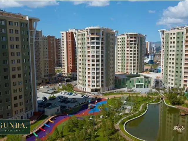 River garden ривер гарден-2 3 өрөө 100.72мкв, 80мкв хувийн террастай, Улаанбаатар — Хан-Уул — River Garden