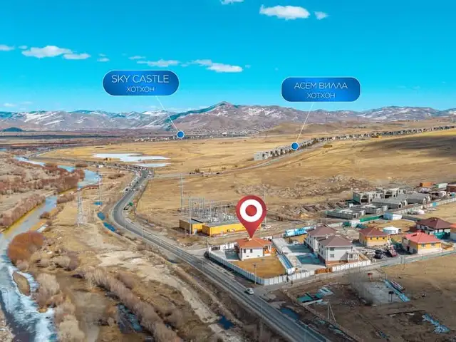 Асем уулын зам дагуу газар хаус, Улаанбаатар — Хан-Уул — Marshall town