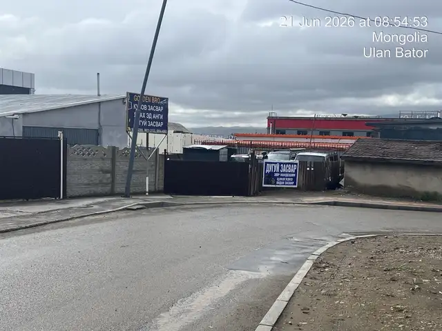 Да хүрээ захын баруун хойно засмал зам дагуу 150м2 гараж, Улаанбаатар — Баянзүрх — Да хүрээ