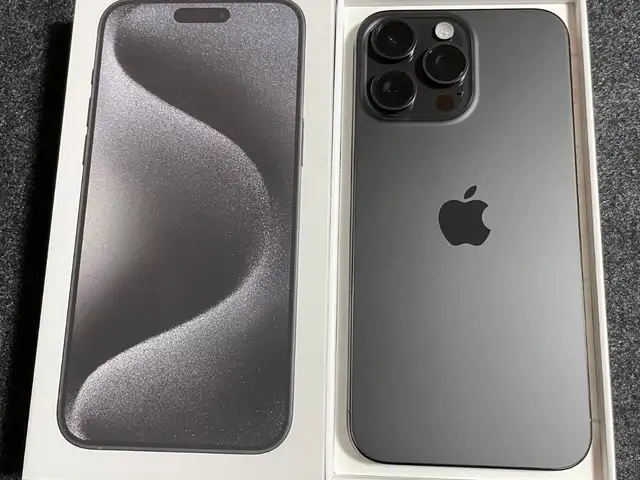 Apple iPhone 15 Pro Max, 256 gb, Black Titanium, Улаанбаатар — Хан-Уул — 120 мянгат