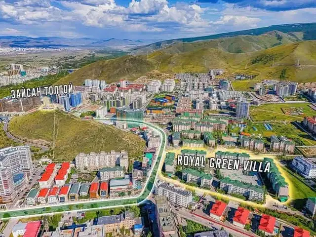 Зайсан royal green villa хотхонд 240 мкв 4 өрөө орон сууц, Улаанбаатар — Хан-Уул — Зайсан