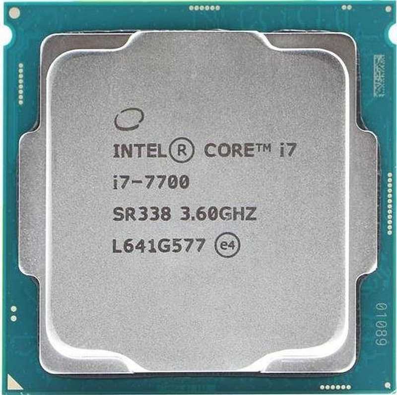 Intel core i7-7700 cpu 8m cache up to 4.20 ghz / 4core 8thread