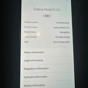 Samsung note20 5g, Улаанбаатар — Хан-Уул — Яармаг
