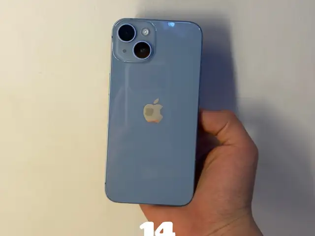 Apple iPhone 14, 128 gb, Blue, Улаанбаатар — Баянзүрх — Натур худалдааны төв