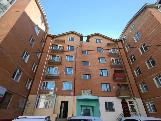 Сбд, герман элчингийн хажууд 44.25мкв 2 өрөө, Улаанбаатар — Сүхбаатар — 6-р хороо
