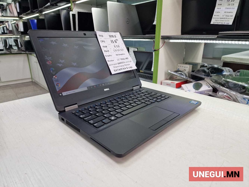 Usa dell latitude бизнeс ангилал core i5 6th 8gb ram 128gb ssd 13inch fhd-5