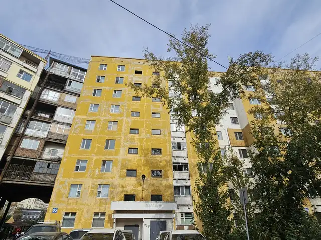 Төмөр зам арктай шар 2 өрөө 50мкв, Улаанбаатар — Баянгол — Төмөр зам