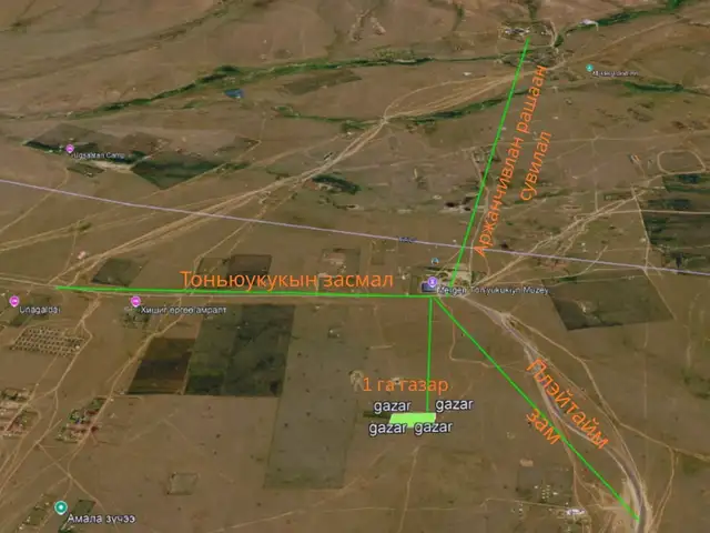 Аржанчивлан тоньюкукын цогцолборт газар, Төв